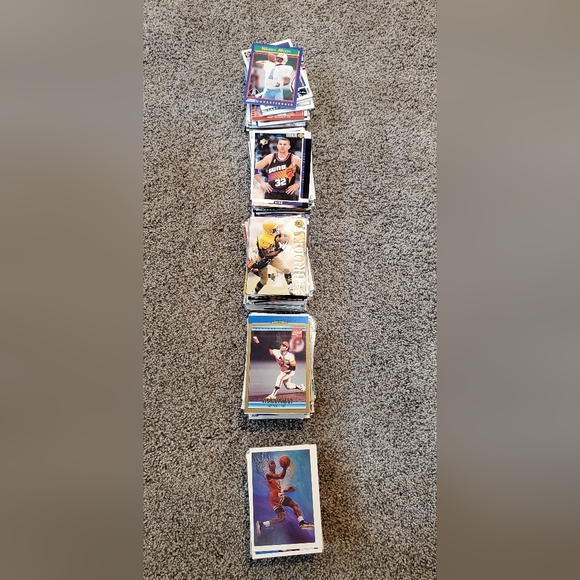 Mixed Lot Of 500 Cards. Baseball, Football And Basketball. Mostly 1990's. LOT C - Picture 2 of 2